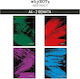 WhyNote Spirale Schulfachheft Geregelt A4 2 The...