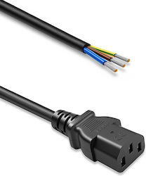 Qoltec IEC C13 Stromversorgung Kabel Abisoliert Gelötetes Reines Kupfer Cu 3x0.75 Mm² 0.5 M Qoltec IEC C13 Stromversorgung Kabel Abisoliert Gelötetes Reines Kupfer Cu 3x0.75 Mm² 0.5 M