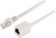 Shiverpeaks S/FTP Kat.6a (Gigabit) Netzwerkkabel Ethernet 2m Graues