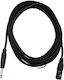 Tune XLR male - XLR male Black 6m P62TU021