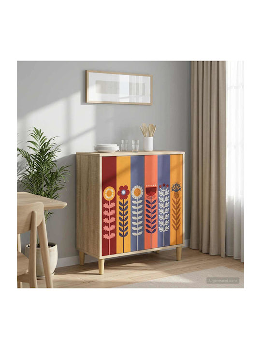 Sideboard Essen Wooden Sonoma 69x33x75cm
