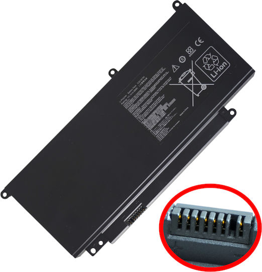 11.1v Baterie Compatibilă pentru Asus Asus N750jk N750j N750jv N750jk-t4087h N750jk-t4093h cu 6260mAh
