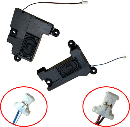 Speaker Set Pair Laptop Lenovo Ideapad B580 B590 V580 V580c 3761 90200832 90200833 23.40a35.001 23.40a39.001 2340a35001 23.40a39.011 2340a39001 Lab58 Speakers Left+Right Code 1-spkr441