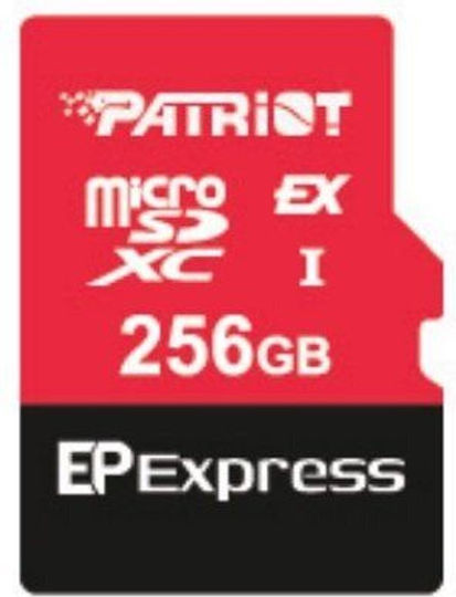 Patriot SDXC 256GB U3 V30 UHS-I 800MB/s PEF256GEPEXMCX