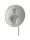 Grohe Essence Σετ Μίκτης & Εκτροπέας Εντοιχισμού για Ντουζιέρα Ασημί