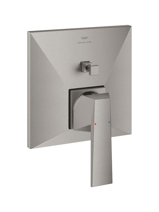 Grohe Allure Built-in Bathtub Mixer Silver