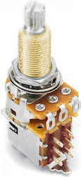 Audio Push-pull Pot Split Shaft 500k Extra Long