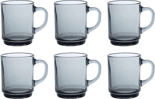 Duralex Versailles Κούπα Γυάλινη 260ml 6τμχ Duralex Versailles Κούπα Γυάλινη 260ml 6τμχ