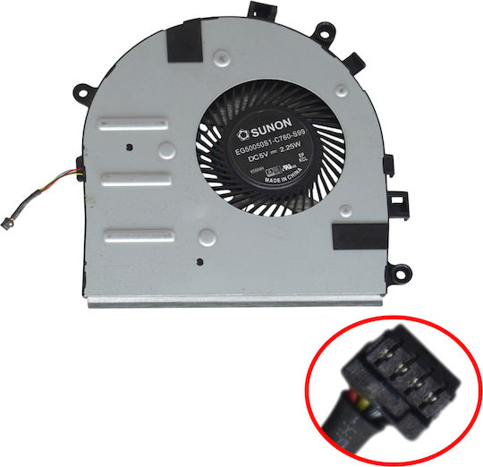 Laptop Fan Cpu Cooling Fan Lenovo Ideapad U31-70 80m5 80m6 500s-13isk 80q2 5f10j31003 Eg50050s1-c760-s99 Dc28000has0 Dc28000fys0 4pin Code 81768