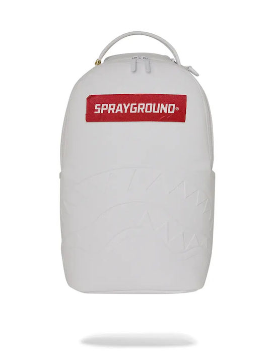 Sprayground Money Trick Ученическа Раница Бяла