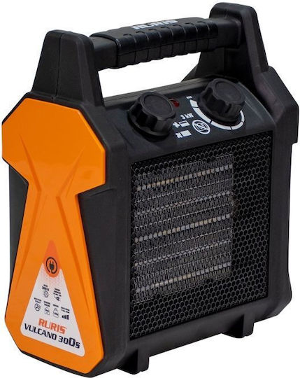 Ruris Vulcano 300s Încălzitor Cu Ventilator Electric 230 V Termostat Reglabil Atelier Garaj