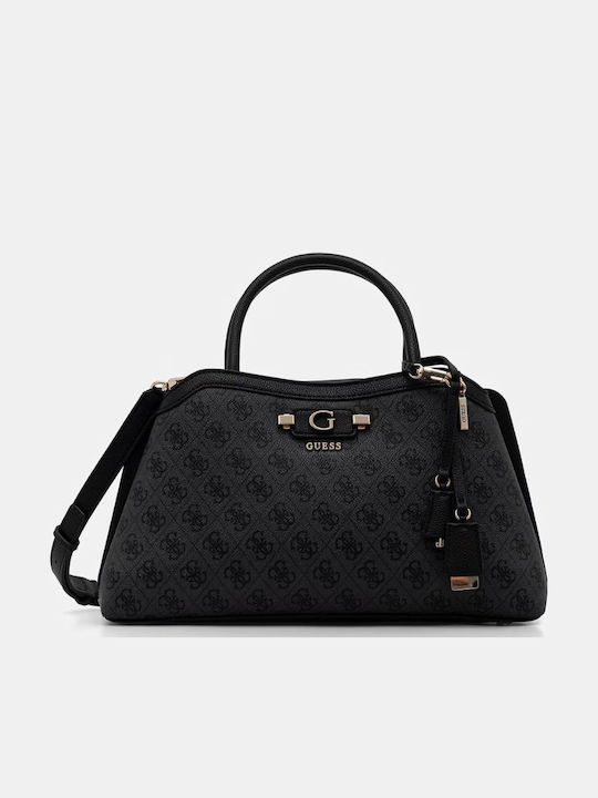 Damen-Satchel-Tasche in Anthrazit