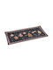 Easylife Gingerbread Weihnachtliches Tischgeschirr Glas Flocken 36x17cm