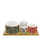 Easylife Fancy Christmas Σετ Χριστουγεννιάτικες Ορντεβιέρα Ξύλινες 4τμχ