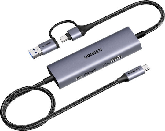 Ugreen Cm725 Video Capture για και σύνδεση USB-C / USB-A