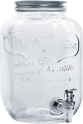 Anilar Getränkespender Glas mit Zapfhahn 4lt Anilar Getränkespender Glas mit Zapfhahn 4lt
