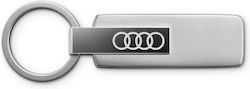 Breloc Audi Logo din Oțel Inoxidabil cu Șnur Argintiu 3182501800 Breloc Audi Logo din Oțel Inoxidabil cu Șnur Argintiu 3182501800