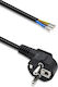 Qoltec Schuko Netzkabel 1.5m Braun