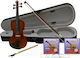 Classical Wooden 1/8 Violinen Graues