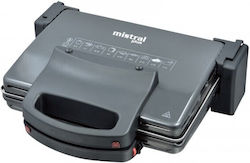 Mistral Plus G-8601 2000W για 2 Τοστ Γκρι