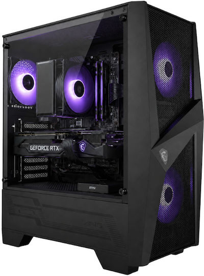 Vengeance Senator-V8 MSI Edition Гейминг Настолен Компютър (Ryzen 7-5700/32GB DDR4/1TB SSD/Radeon RX 9060/Без Операционна Система)