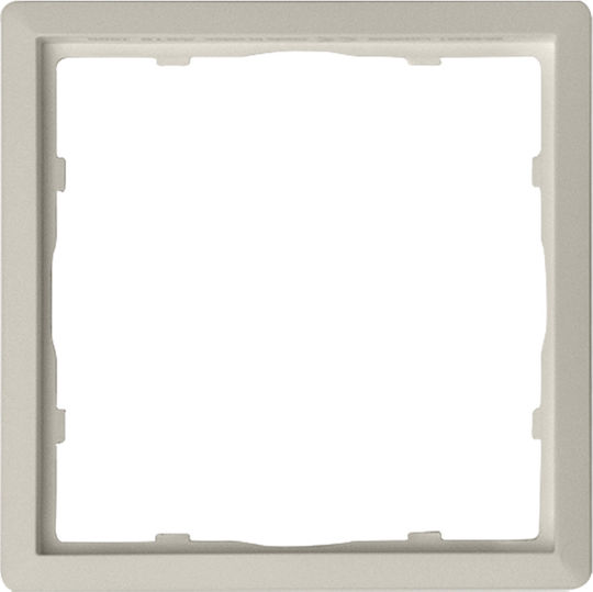 Switch Frame Single Light Grey Lineme Gena 50-00621-32