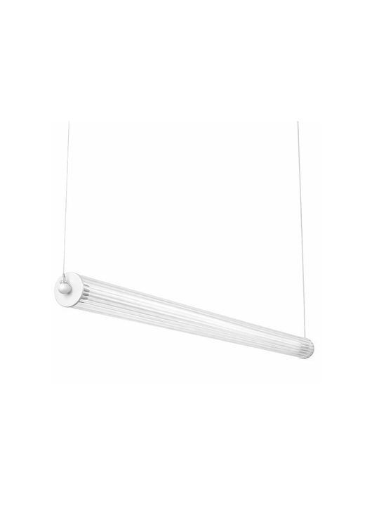 Luma White LED Pendant Ceiling Light with Warm ...