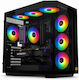Vengeance Gamer's Choice Ravager-V9 Гейминг Настолен Компютър (Ryzen 7-9700X/32GB DDR5/1TB SSD/GeForce RTX 5070/Без Операционна Система)