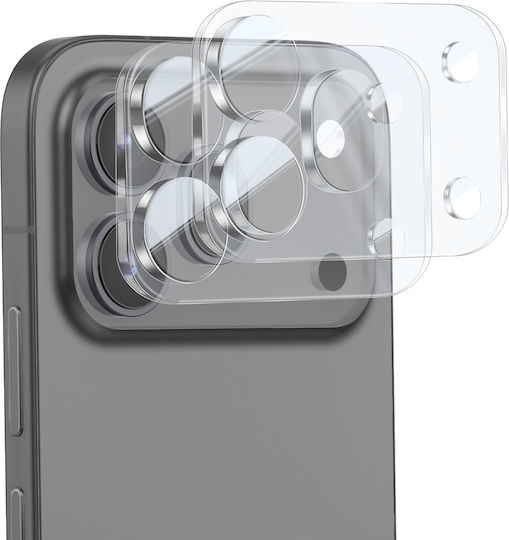 Avizar Pack 2 Rear Camera Protector Honor 600 Pro Tempered Glass 3d Curved Transparent