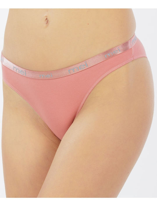 MEI Cotton Women's Brief Dusty Rose