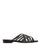 Sandale Casual Damă Din Piele Negre