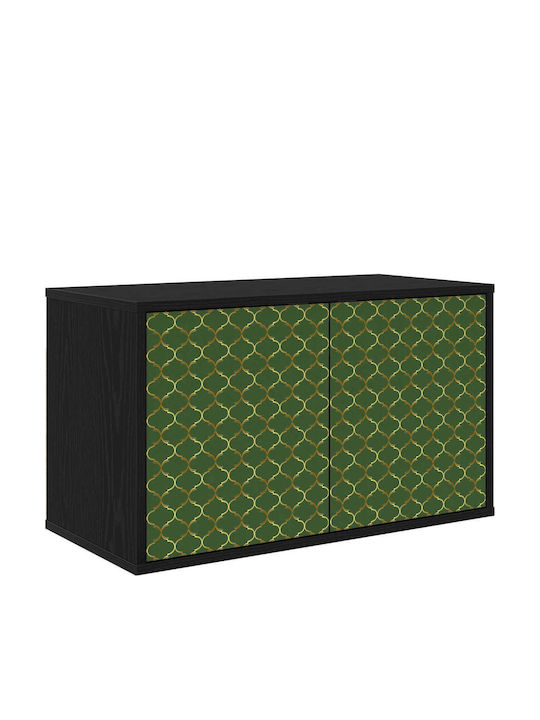 TV-Ständer Geleen Schwarz Drossel M69xT33xH40cm