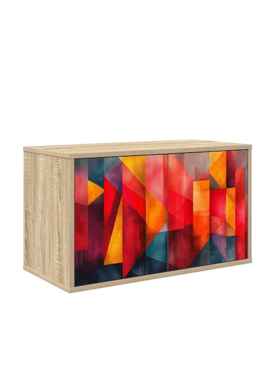 TV-Ständer Heesch Sonoma M69xP33xH40cm