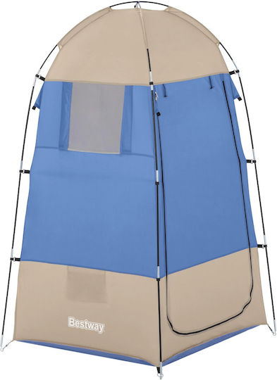 Cort De Camping Pentru Toaletă Depozitare Gri 4 Anotimpuri 110x110x190cm