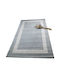 Laura Ashley Lewes Wohnzimmer Teppich Wolle Dove Grau 80x150cm