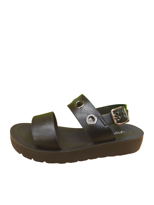 Women's Anatomic Black Sandals