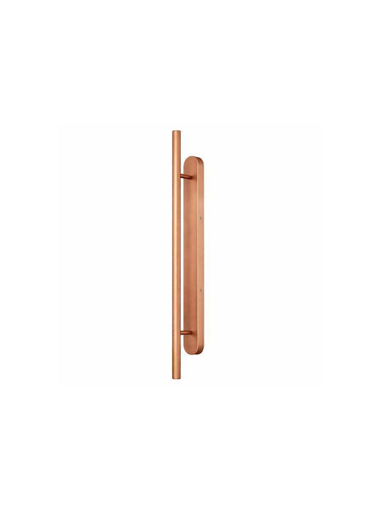 Luma Wall Lamp with Integrated LED and Warm White Light Copper