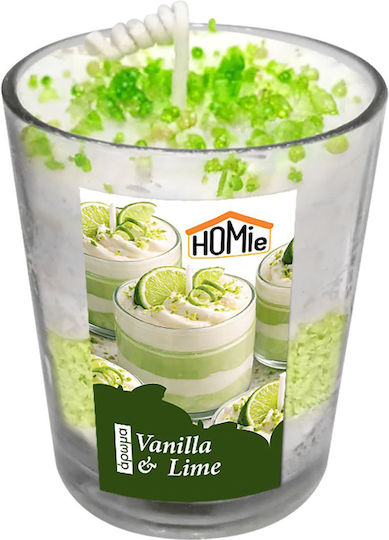 HOMie Aromatic Soy Candle in Jar with Vanilla Scent 180g
