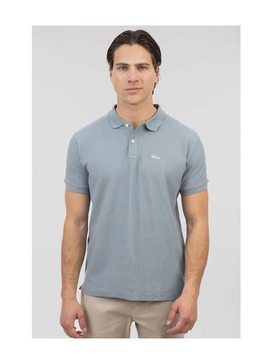 Rebase Rebase Herrenbluse Polo Hellblau