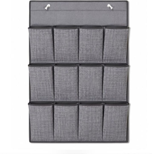 Fabric Hanging Clothes Organizer in Beige Color 45x85cm