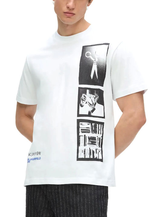 T-shirt White- Black