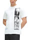 T-shirt White- Black