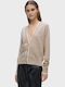 Karl Damen T-Shirt Gestreift Sand