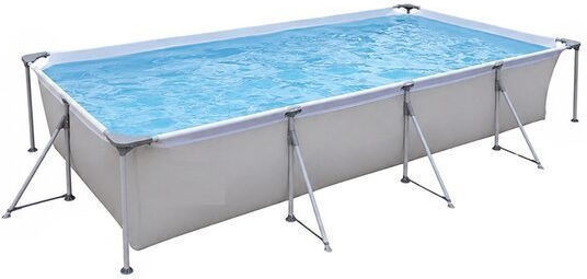 Piscină PVC 6075lt cu Cadru Metalic 394x207x80εκ.