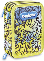 Carioca Comix Filled Yellow Pencil Case Carioca Comix Filled Yellow Pencil Case