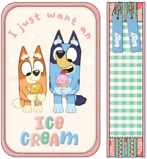 Graffiti Ice Cream Bluey Filled Multicolour Pencil Case