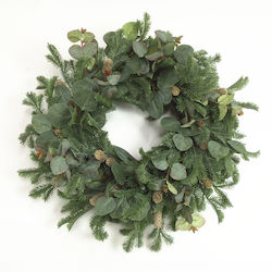 Liberta Plastic Wreath with Diameter 51cm