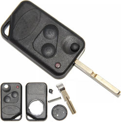 Husă Flip Pentru Cheie 2 Butoane Compatibilă Rfc Range Rover P38 1994 2002 Husă Aftermarket Telecomandă Land Rover