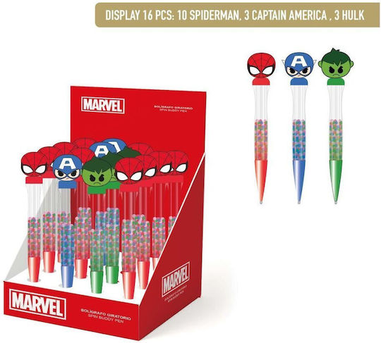 Cerda Marvel Vengadores Στυλό Ballpoint 16τμχ