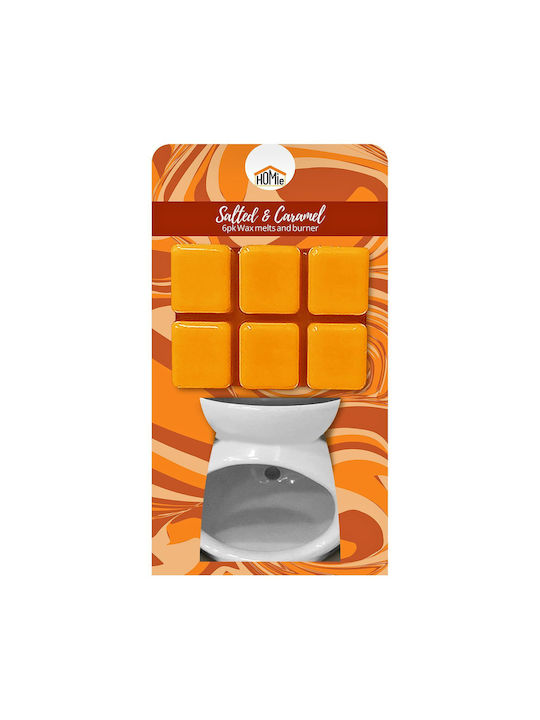 База Ароматизатор Wax Melt Salted Caramel 6 Кубчета Homie 423059